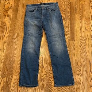 Lucky Brand Women's Straight Blue Jeans